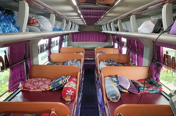 Hanoi = Muang Khua sleeper bus tickets 